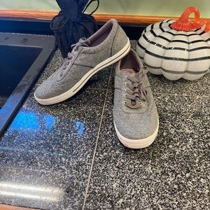 Keds shoes two pair, black pair warn once